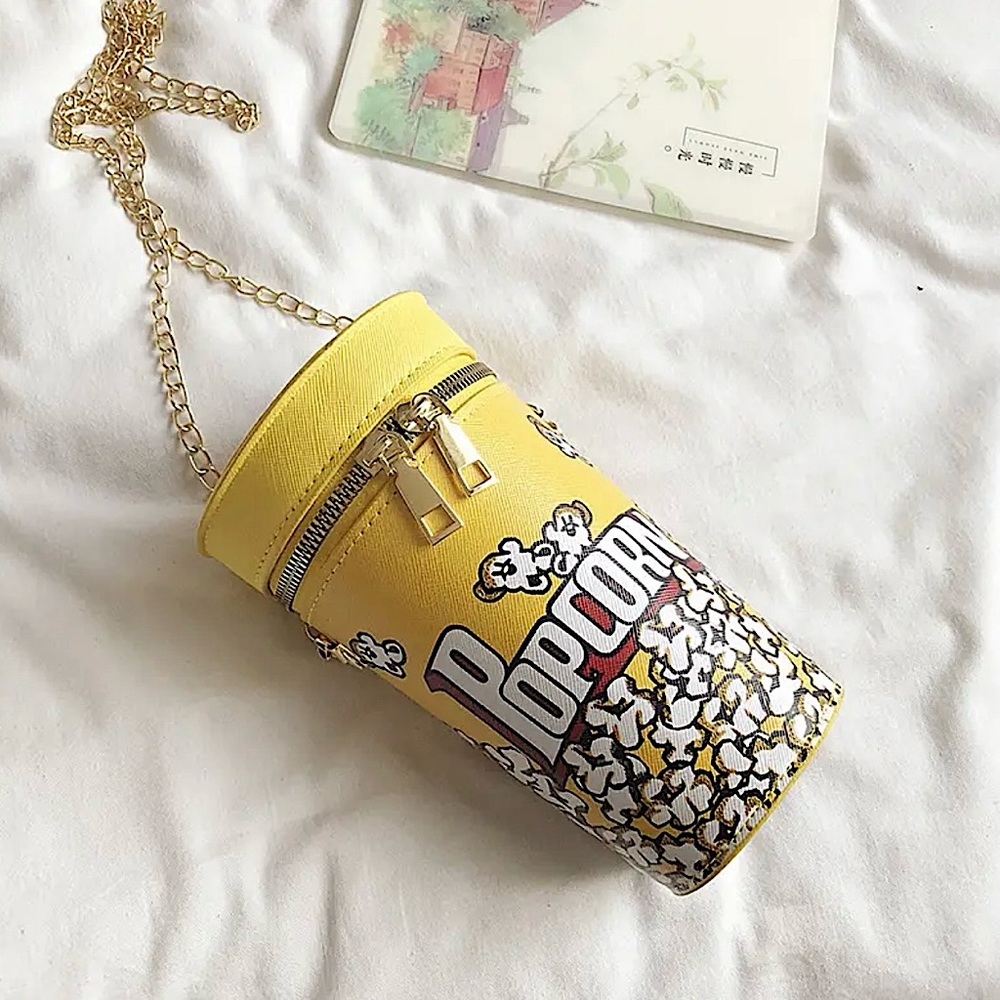Popcorn Crossbody Purse